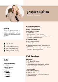 Resume Sample 4